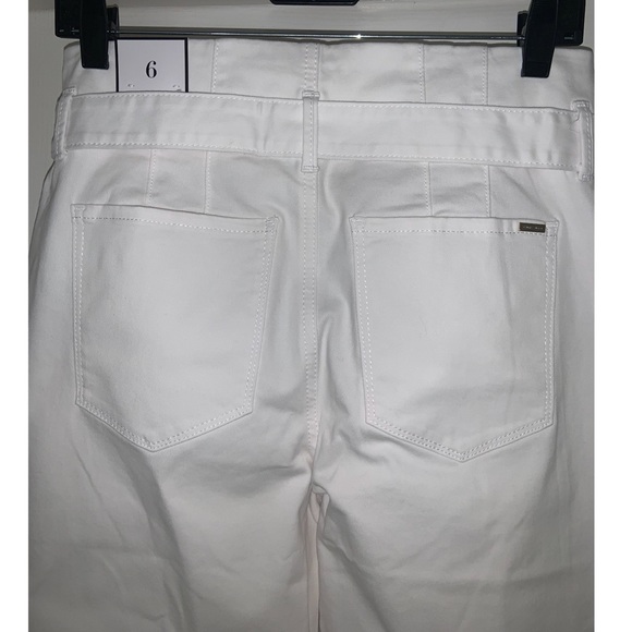 White House Black Market High-Rise Slim Crop Jeans With Removable Belt –– NWT - Picture 11 of 14